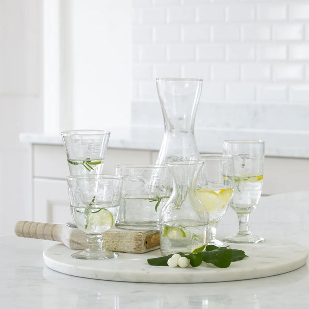 Etched Mini Carafe - Rambling Vine