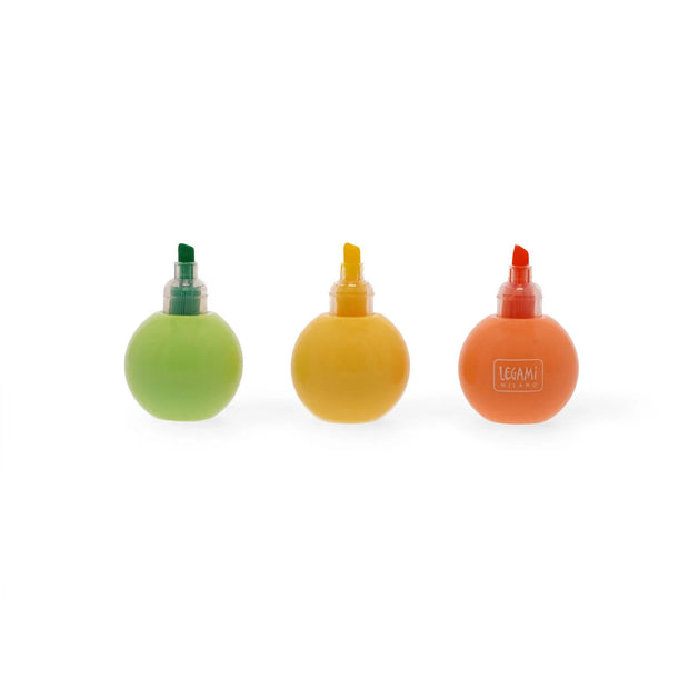 Legami Avocado 3-in-1 Highlighter Pens