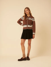 Nobody's Child Fairisle Cardigan