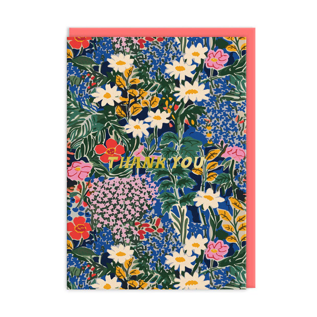 Thank You Cards Set of 6 - Botanical