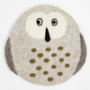 Felted Wool Seat Pad - Owl