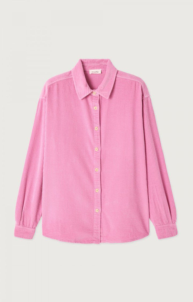 American Vintage Padow Shirt in Vintage Pink