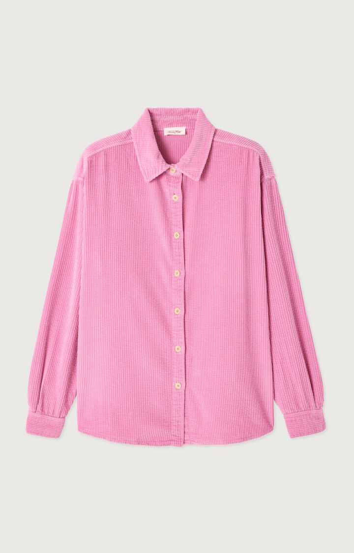 American Vintage Padow Shirt in Vintage Pink