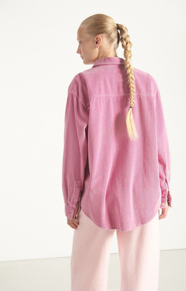 American Vintage Padow Shirt in Vintage Pink