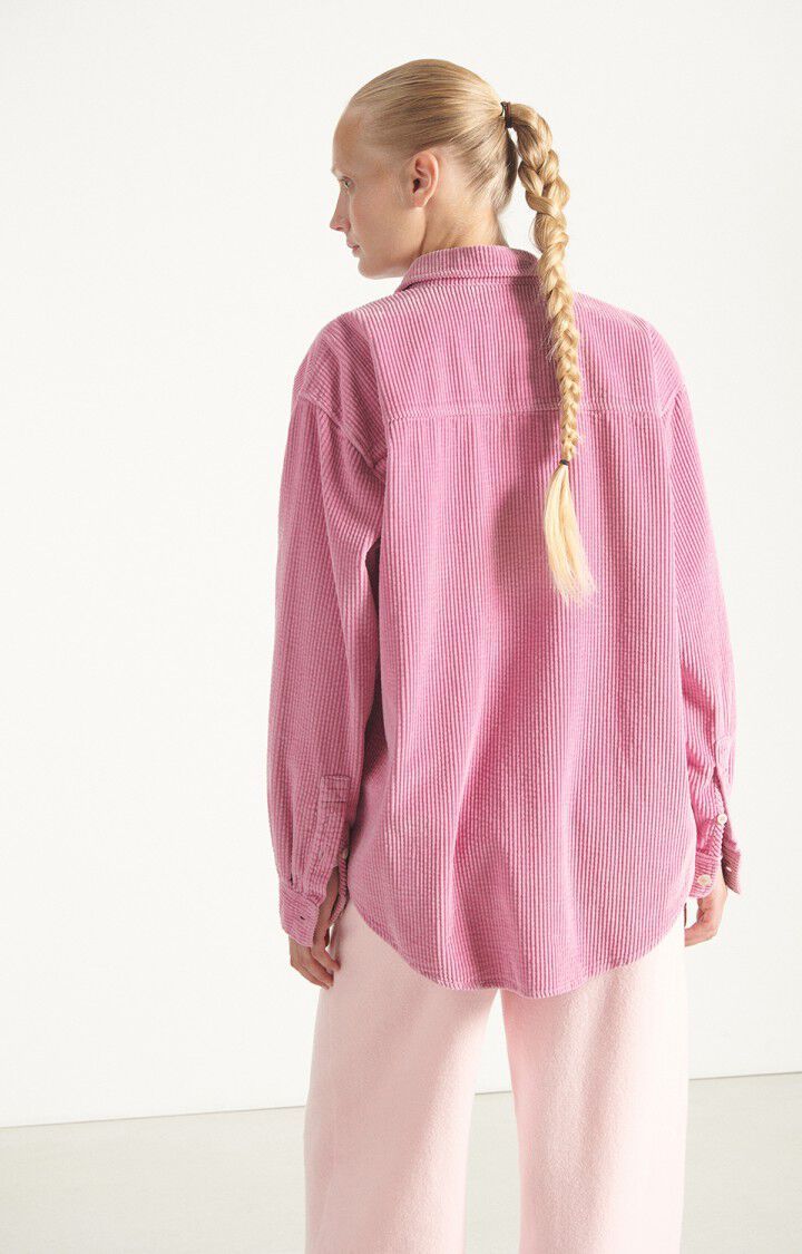 American Vintage Padow Shirt in Vintage Pink