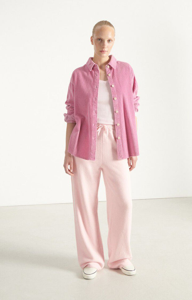 American Vintage Padow Shirt in Vintage Pink