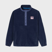 Billybelt Retro Polar Fleece Sweatshirt - Navy