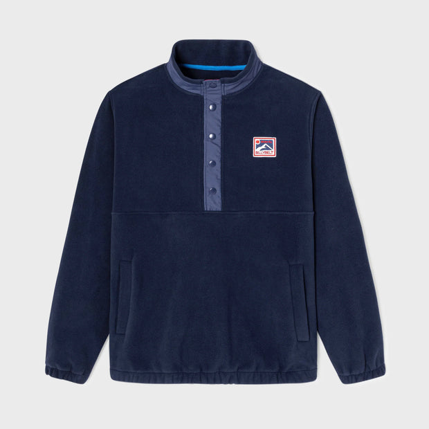 Billybelt Retro Polar Fleece Sweatshirt - Navy