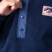 Billybelt Retro Polar Fleece Sweatshirt - Navy
