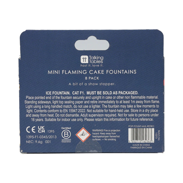 Retro Mini Cake Fountains