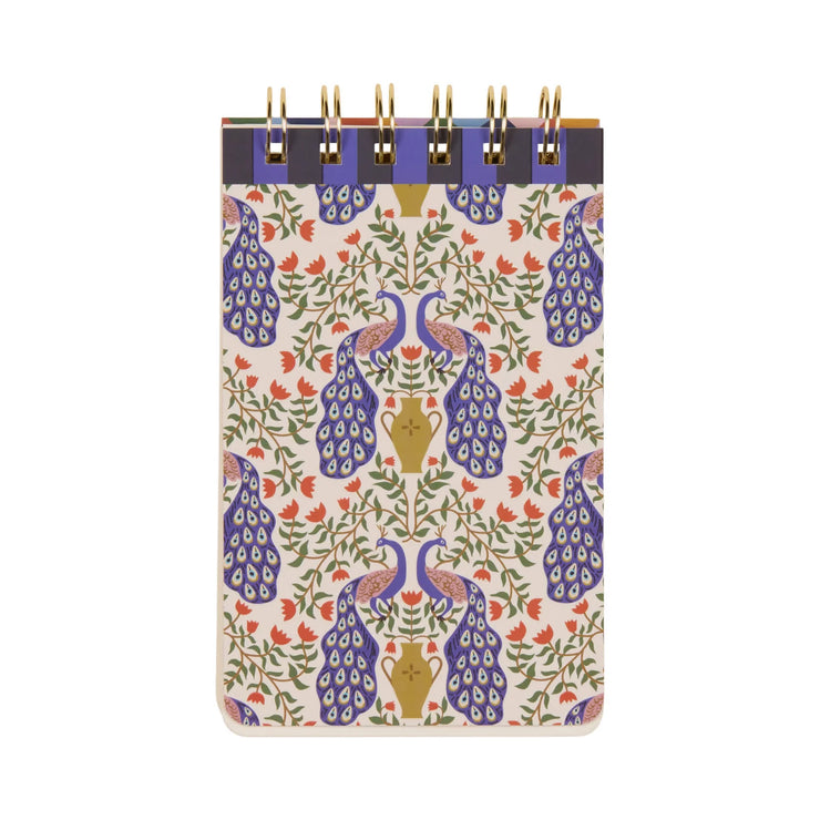 A Dopo Twin Wired Notepad - Peacock