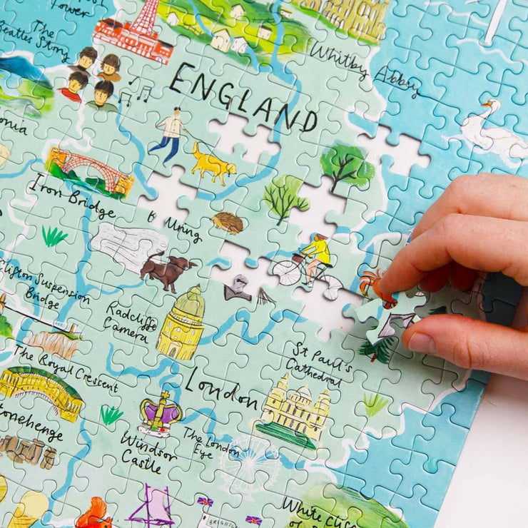 Talking Tables 1000 Piece Puzzle - British Isles