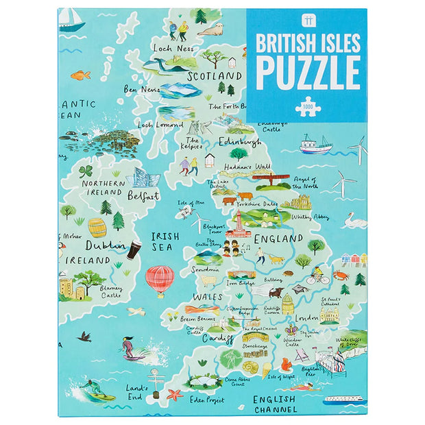 British Isles 1000 Piece Puzzle