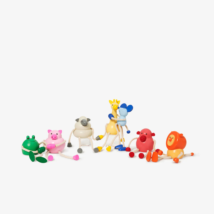 Palimals Wooden Animals - Green Frog