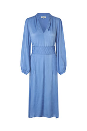 Lollys Laundry Blue Paris Midi Dress