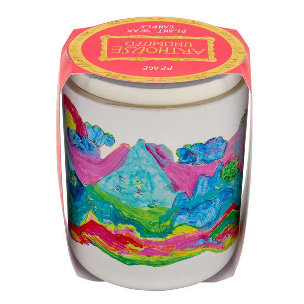 Arthouse Unlimited Plant Wax Candle - Peace