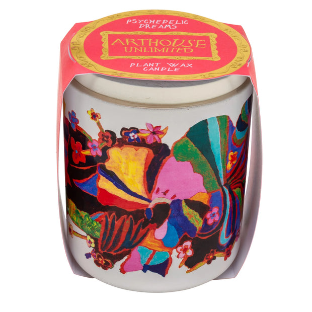 Arthouse Unlimited Plant Wax Candle - Psychedelic Dreams