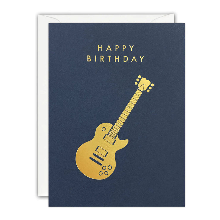 James Ellis Mini Birthday Guitar Card