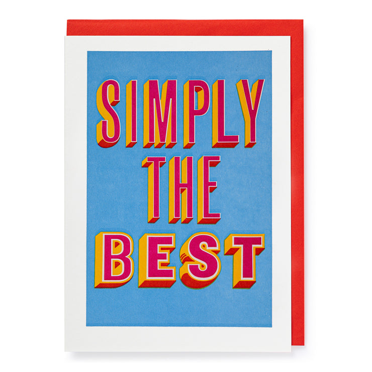 Archivist Simply The Best Card