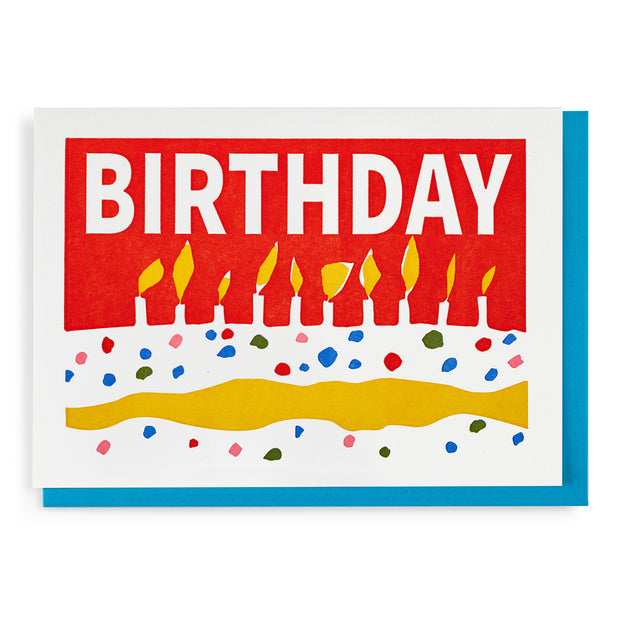 Archivist Birthday Candles Card