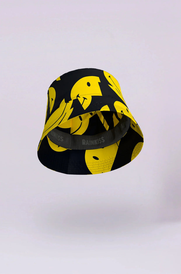 Rainkiss Unisex Recycled Bucket Hat - All Smiles x Smiley