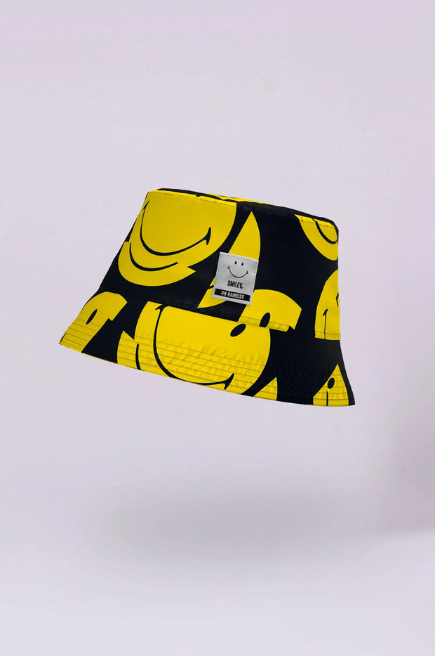 Rainkiss Unisex Recycled Bucket Hat - All Smiles x Smiley
