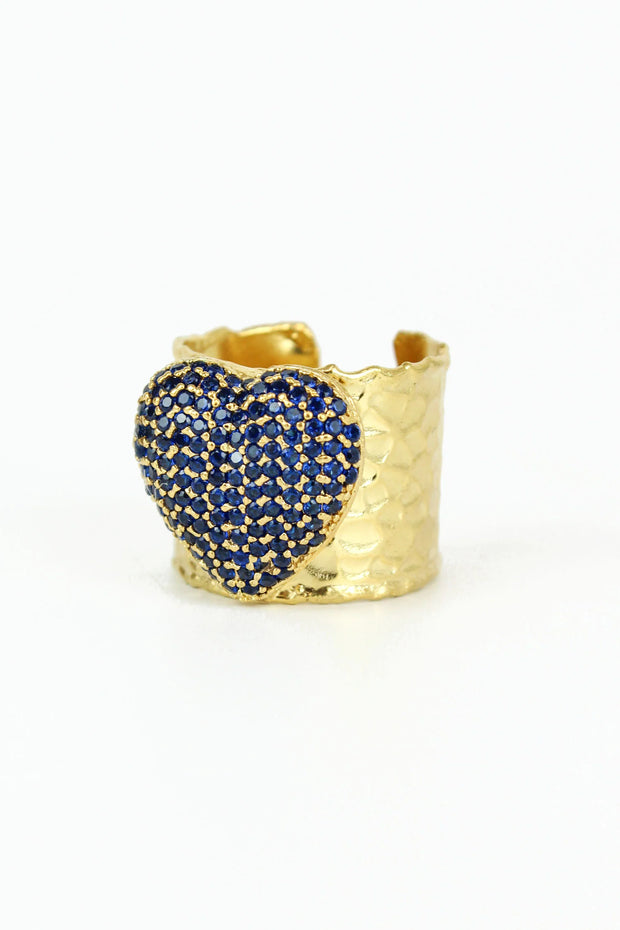 My Doris Gold Heart Ring