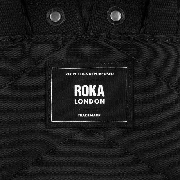 Roka Bantry B Small Backpack - All Black Canvas