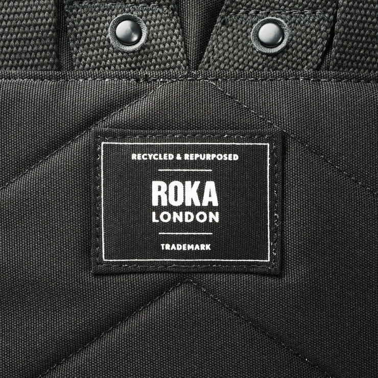 Roka Bantry B Small Backpack - All Black Canvas