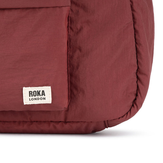 Roka Belsize Taslon Bag - Bordeaux