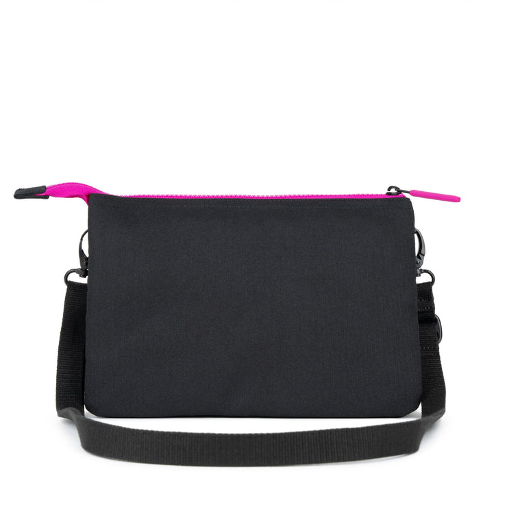 Roka Carnaby XL Crossbody Bag - Pink Label Black