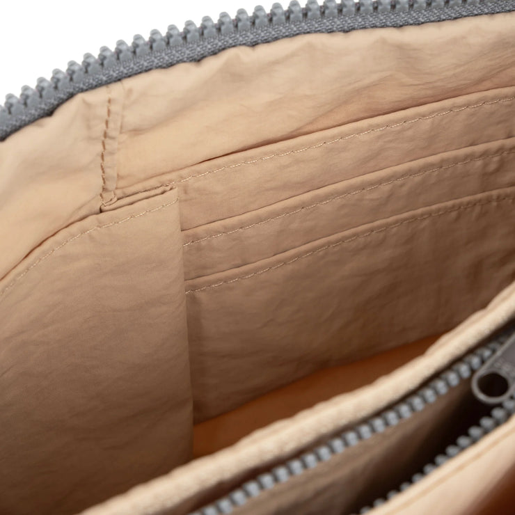 Roka Carnaby XL Crossbody Bag - Biscotti Taslon