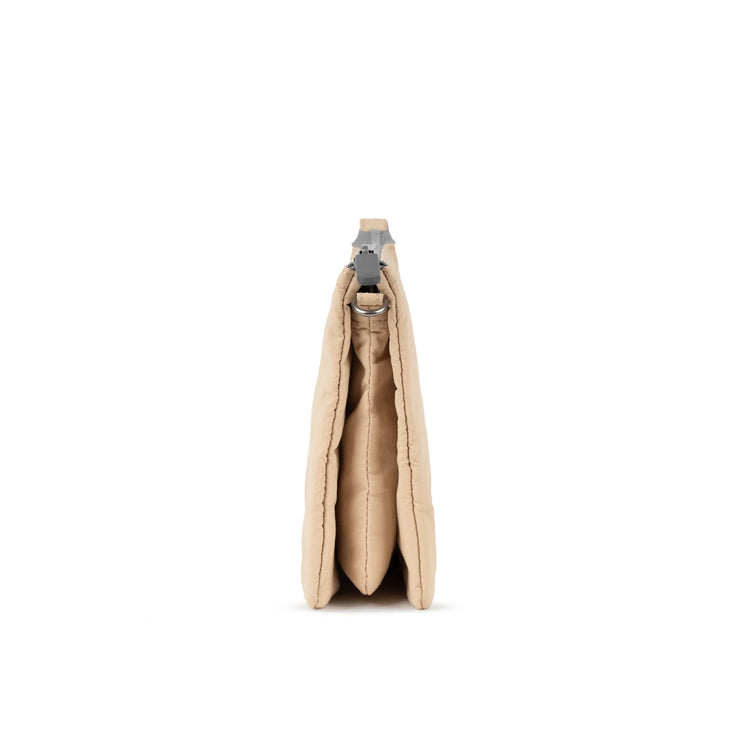 Roka Carnaby XL Crossbody Bag - Biscotti Taslon