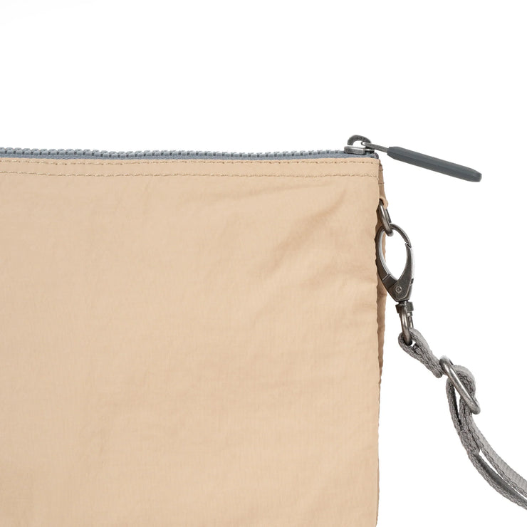 Roka Carnaby XL Crossbody Bag - Biscotti Taslon