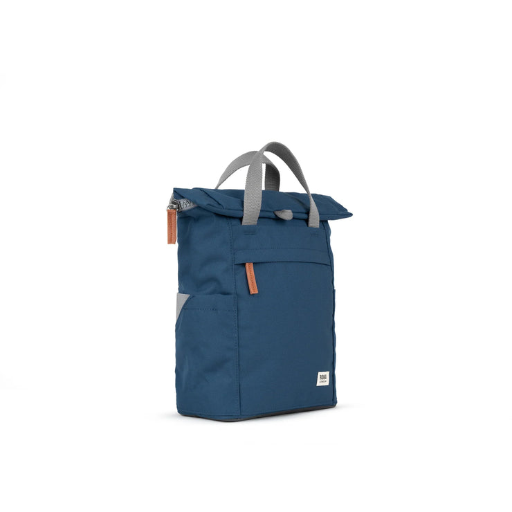 Roka Finchley Canvas Small Backpack - Deep Blue