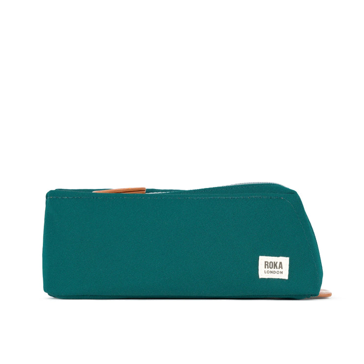 Roka Pimlico Recycled Pencil Case - Teal