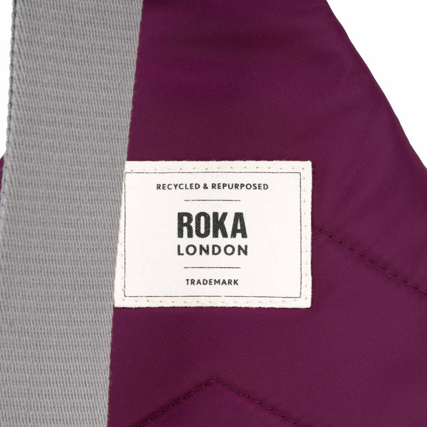 Roka Willesden B Large Crossbody - Royal Burgundy