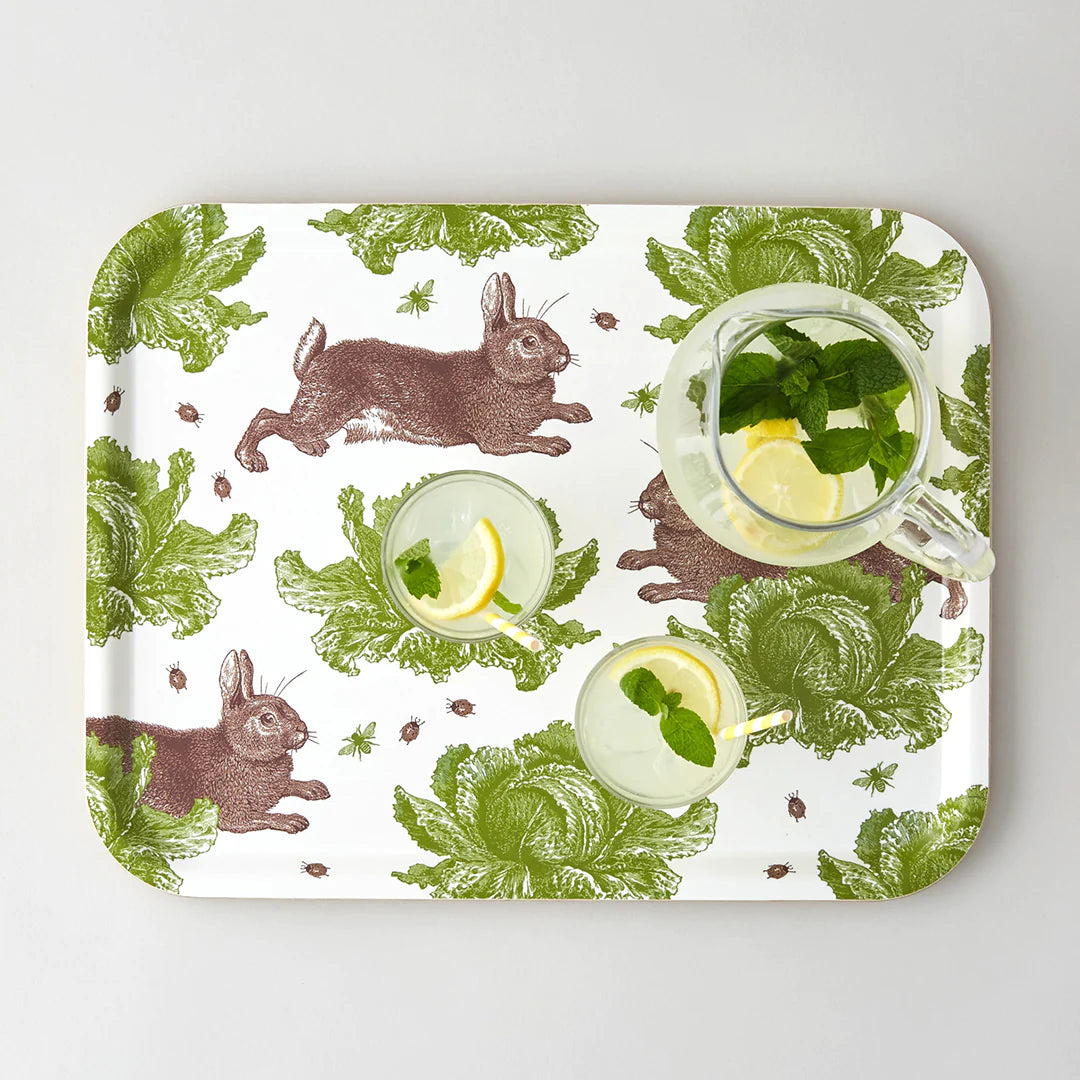 Thornback Peel Birchwood Tray Rabbit Cabbages