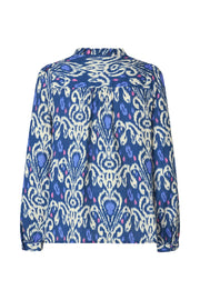 Lollys Laundry River Shirt - Graphic Blue