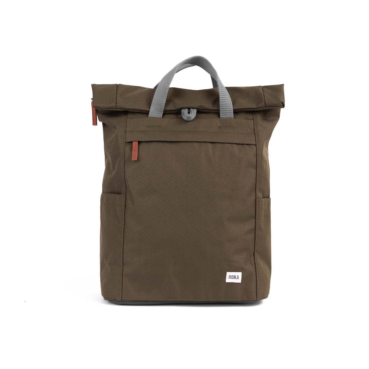 Roka Finchley Canvas Large Backpack - Moss