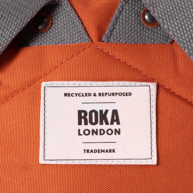 Roka Finchley Canvas Medium Backpack - Atomic Orange