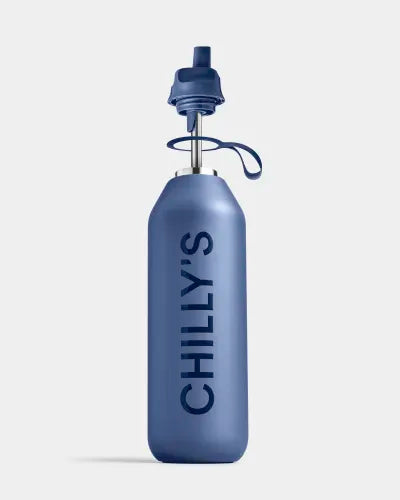 Chilly Bottles Series 2 Flip 1000ml - Whale Blue