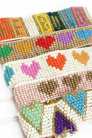 My Doris Rainbow Beaded Bracelets
