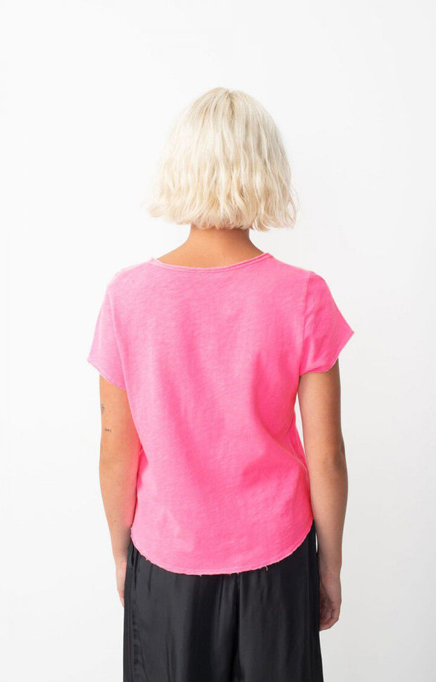 American Vintage Sonoma 02 Tee - Fluo Pink