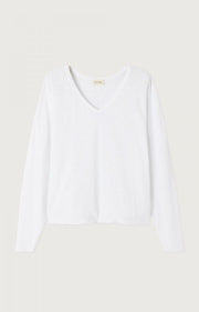 American Vintage Sonoma 02 Long Sleeve Tee - White