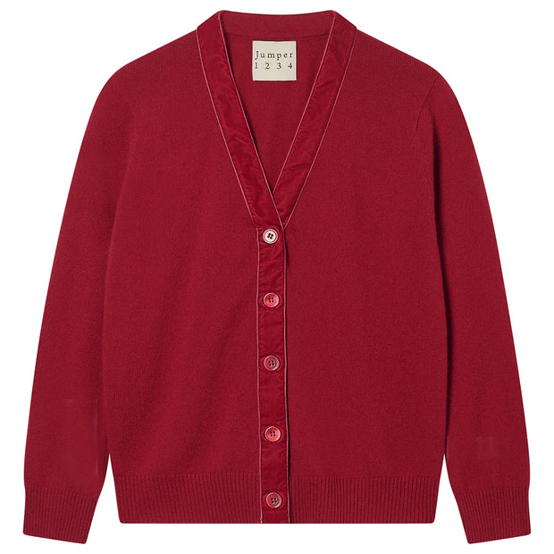 Jumper 1234 Cashmere & Velvet Little Cardigan
