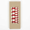 A World of Craft Candles - 4 Striped Red