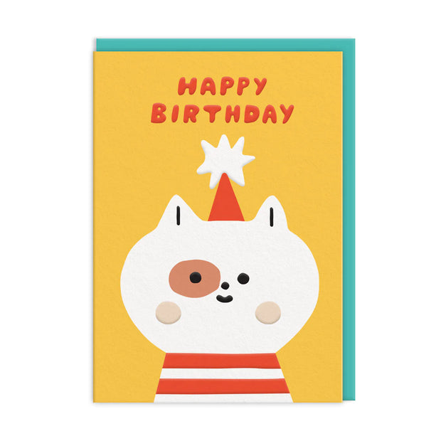 Purr-fect Cat Happy Birthday Card