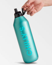 Chilly Bottles Series 2 Flip 1000ml - Matte Metallic Atlantis