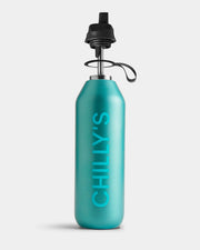 Chilly Bottles Series 2 Flip 1000ml - Matte Metallic Atlantis